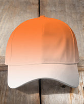 Fresh Orange Style Gradient Effect Baseball Cap